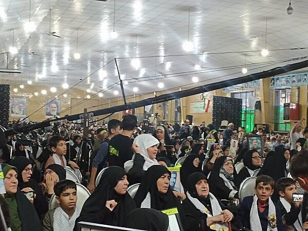 برگزاری اجلاسیه 750 شهید دفاع‌مقدس و جنگ 12 روز در مصلی فردیس 