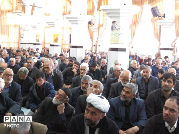 نماز عبادی سیاسی جمعه در خلیل آباد