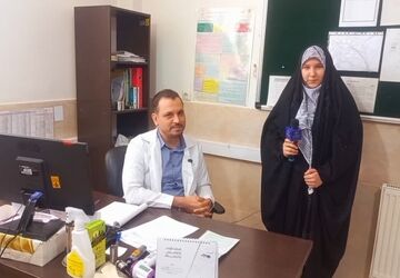 گزارش خبرنگار پانا از پانسمان فوری زخم در شرایط بحرانی و جنگ