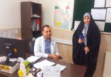 گزارش خبرنگار پانا از پانسمان فوری زخم در شرایط بحرانی و جنگ