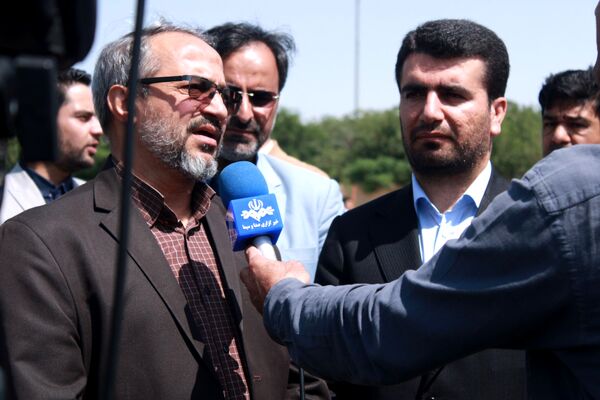 آیین افتتاحیه بزرگترین زمین چمن مصنوعی آموزش و پرورش خراسان رضوی در حاشیه شهر مشهد 