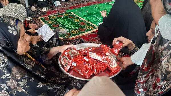 مراسم باشکوه ختم صلوات به مناسبت میلاد پیامبر (ص) در مسجد امام سجاد (ع) شازند