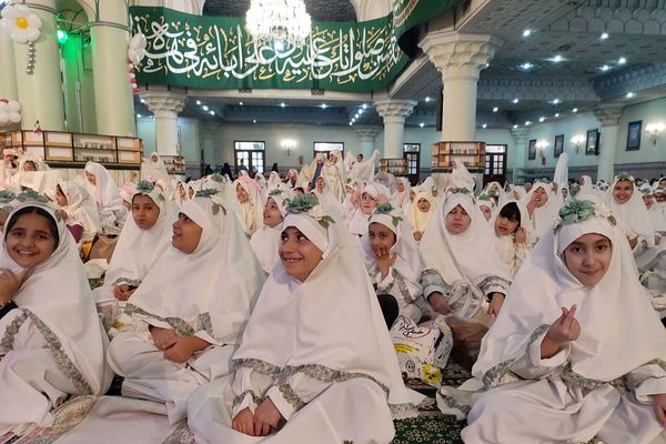 جشن بندگی دختران ناحیه دو شهرری 