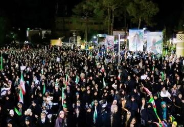 تداوم حضور مردمی در تجمعات شبانه
