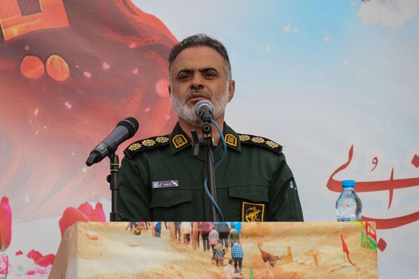 آیین تدفین شهید گمنام در کرمانشاه