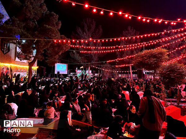 مراسم شام غریبان در ساوجبلاغ شهرک ینگی امام 