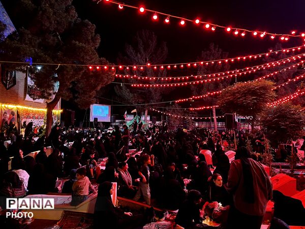 مراسم شام غریبان در ساوجبلاغ شهرک ینگی امام 