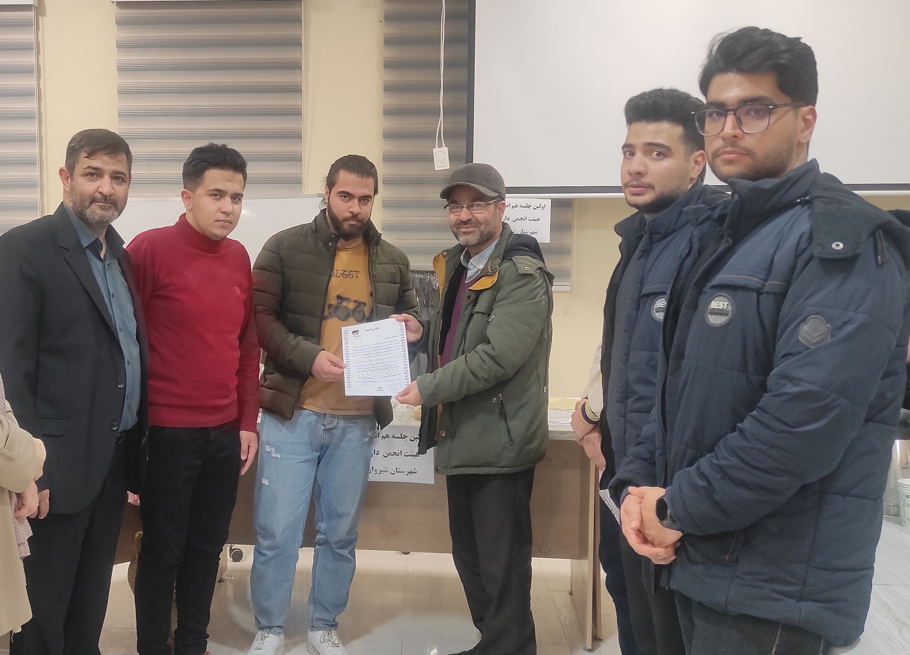 اولین جلسه هم‌اندیشی انجمن دارت شهرستان شیروان و معرفی تیم مدیرت دارت