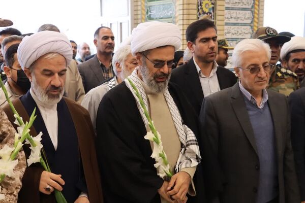 برگزاری آیین غبارروبی مزار شهدا در بجنورد 