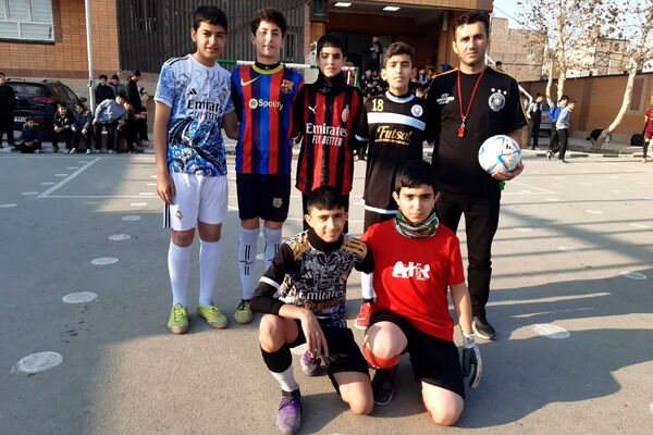  فینال المپیاد ورزشی درون مدرسه‌ای در دبیرستان بشارت بهارستان‌دو 