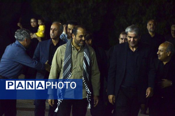 مراسم شب هشتم محرم در  هیئت فرهنگیان 