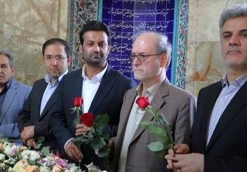  آیین گلباران آرامگاه شیخ اجل سعدی شیرازی

