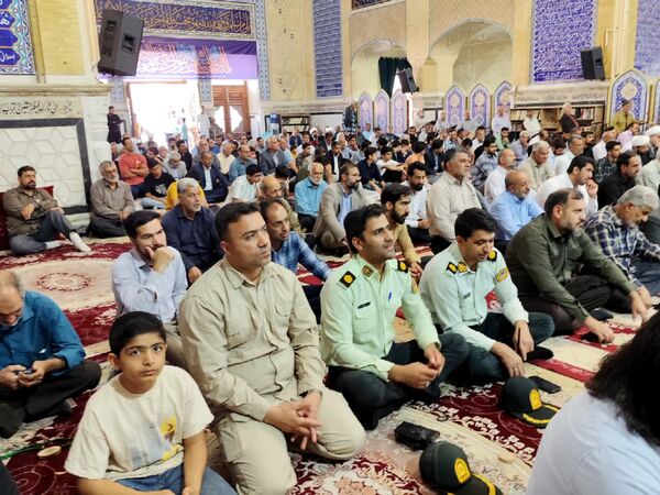 نماز جمعه شهرستان دارالصابرین بم 