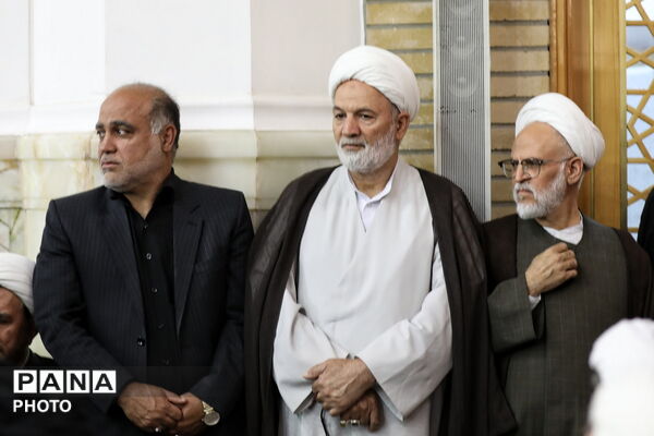 مراسم چهلمین روز شهادت «علی لاریجانی» در قم