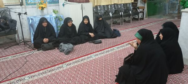 جلسه برنامه ریزی اعتکاف در مسجد چهارده معصوم