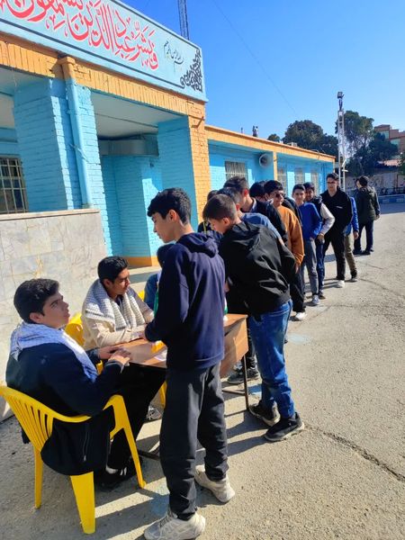 انتخابات شورای دانش آموزی در دبیرستان شاهد ابوذر غفاری نیشابور 