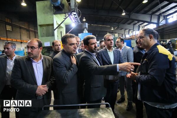 بازدید مسئولان همدان از شرکت کنترل گاز اکباتان