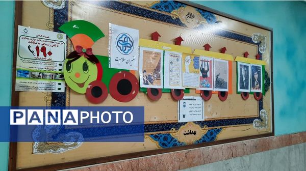 افتتاحیه سفیران سلامت در دبستان سرافراز ناحیه۷ مشهد 