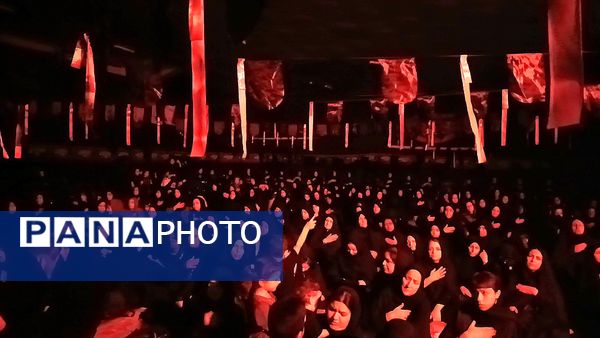 مراسم شب‌دهم محرم در هیئت فرهنگیان  نیشابور
