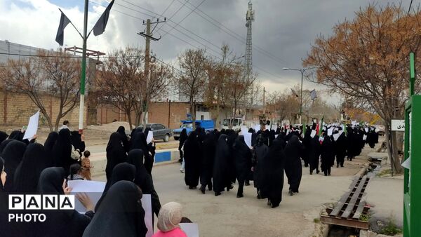 حضور مردم کوهنانی در راهپیمایی روز قدس