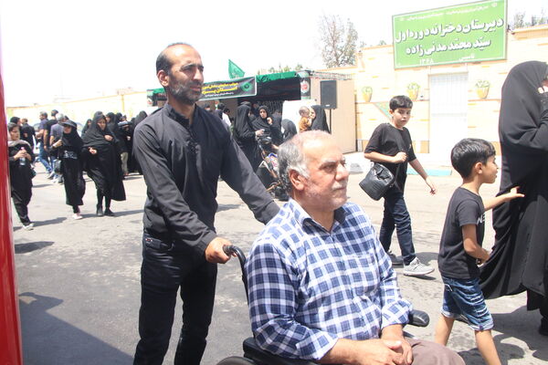 برپایی موکب عشاق الحسین در استان یزد