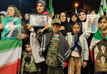 کوهدشت همچنان در خط مقدم حمایت از مقاومت است