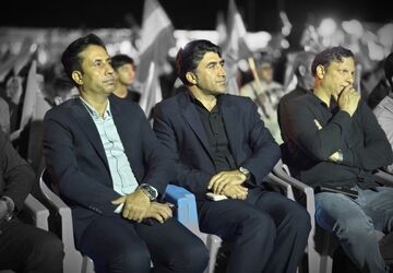 بندر لنگه میزبان باشکوه مراسم چهلم فرشتگان میناب و اربعین رهبر شهید 