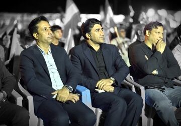 بندر لنگه میزبان باشکوه مراسم چهلم فرشتگان میناب و اربعین رهبر شهید 
