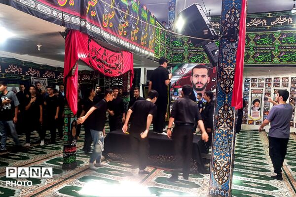 عشق حسینی در مدارس اسلام آباد غرب 