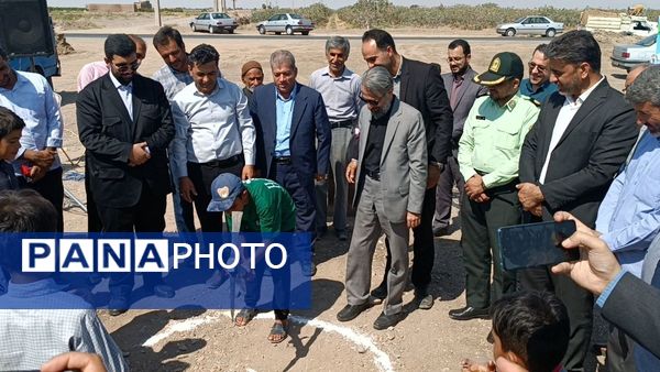 آیین افتتاحیه و کلنگ‌زنی پروژه‌های عمرانی در شهرستان خلیل آباد