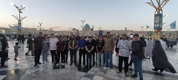 سفر معنوی دانش‌آموزان سما کاشان به مشهد مقدس در دهه کرامت