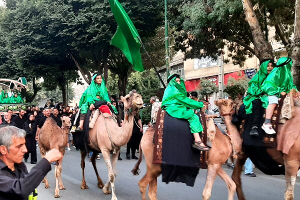 شبیه سازی ورود اسرای کربلا به شام