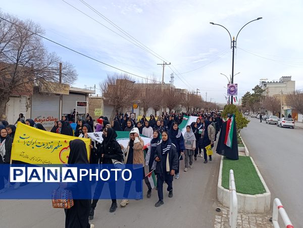 راهپیمایی ۲۲ بهمن در مشهدمرغاب