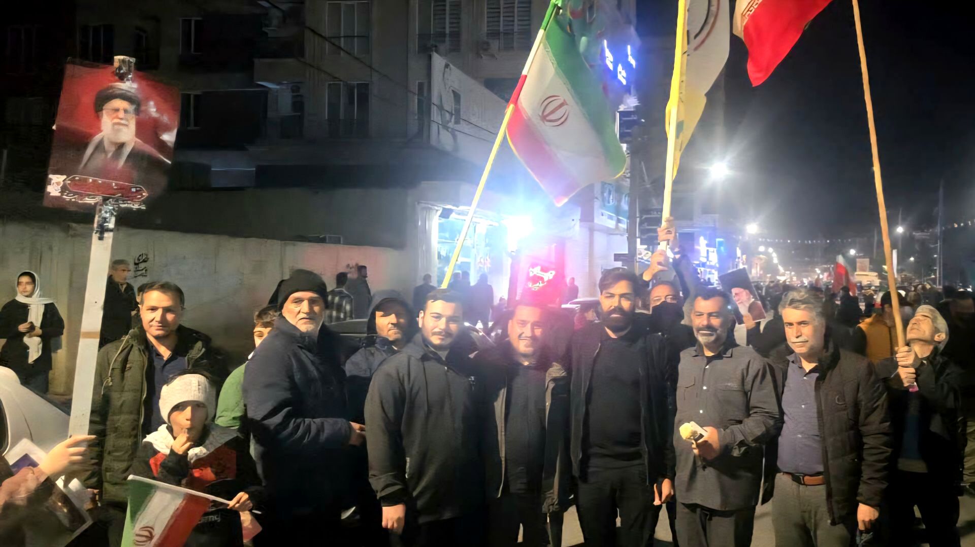 نوزدهمین شب حماسه باشکوه مردمی در مشکین‌دشت