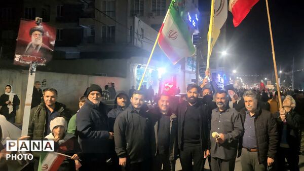 نوزدهمین شب حماسه باشکوه مردمی در مشکین‌دشت