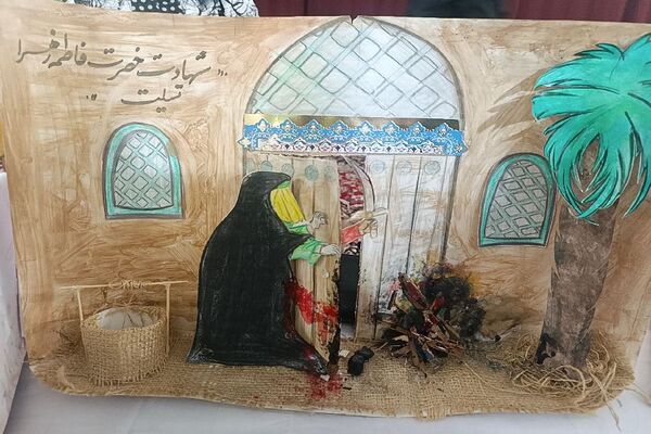 برگزاری جشنواره دست‌سازه‌ها در دبستان الهام یک 