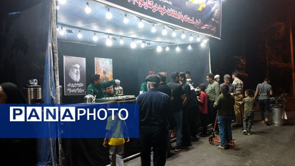 برپایی موکب شهدای مقاومت در شهرستان خلیل‌آباد 