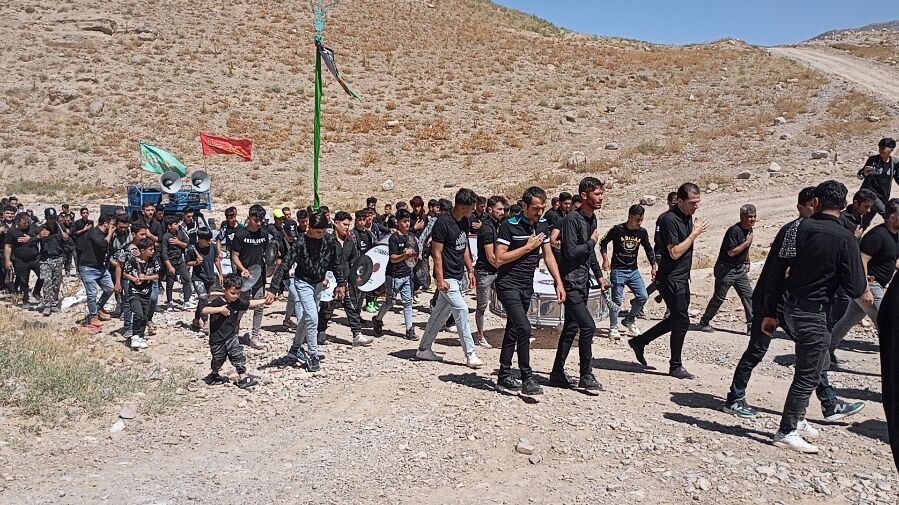 تاسوعای حسینی در روستای گزکوه