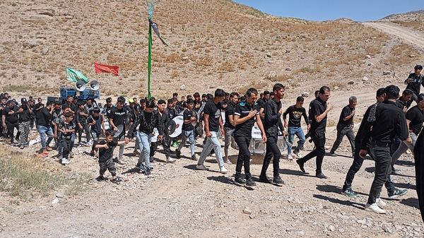 تاسوعای حسینی در روستای گزکوه