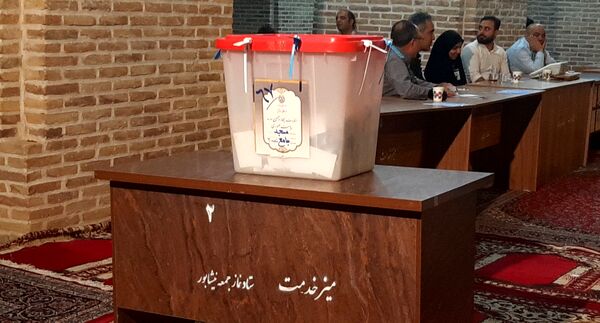 دقایق پایانی انتخابات ریاست‌جمهوری در شهرستان نیشابور 