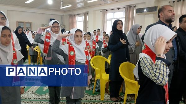 مراسم باشکوه آغاز سال تحصیلی در دبستان دخترانه عصمت