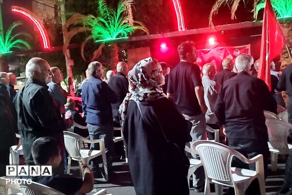  تهران سیاهپوش در شام غریبان رهبر شهید