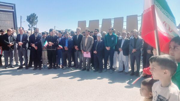 حضور مردم روستای براباد در راهپیمایی روز جهانی قدس