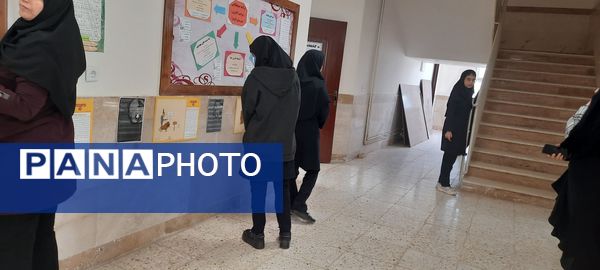 شور انقلابی و شمیم مهدوی در دبیرستان تمام تشکیلاتی الزهرا(س) شهرستان سرخس