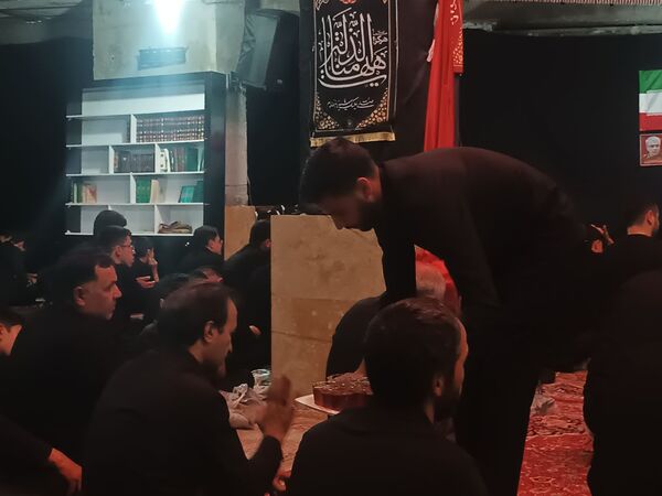 شب پنجم عزاداری در هیئت انصارالحسین نیشابور 