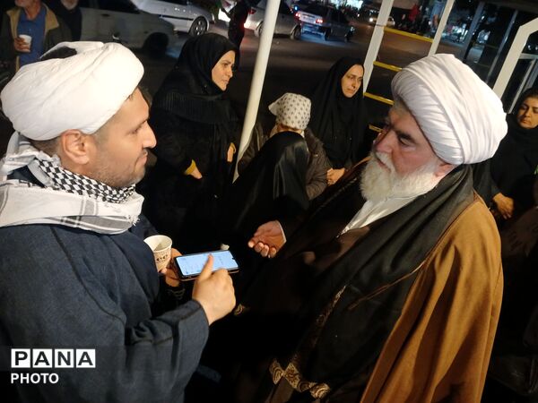 هفتمین شب از برپایی موکب اداره آموزش و پرورش کردکوی