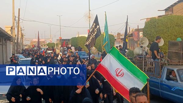 خروش کاروان پیاده‌روی یکصدهزار نفری «مشایه اهواز» 