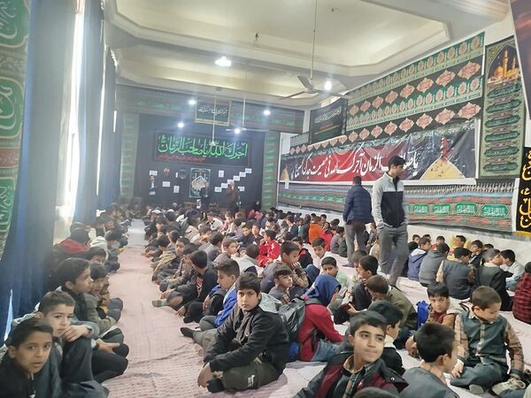 تجدید پیمان انقلاب و اهل بیت (ع) در دبستان شهید پسندیده فدافن