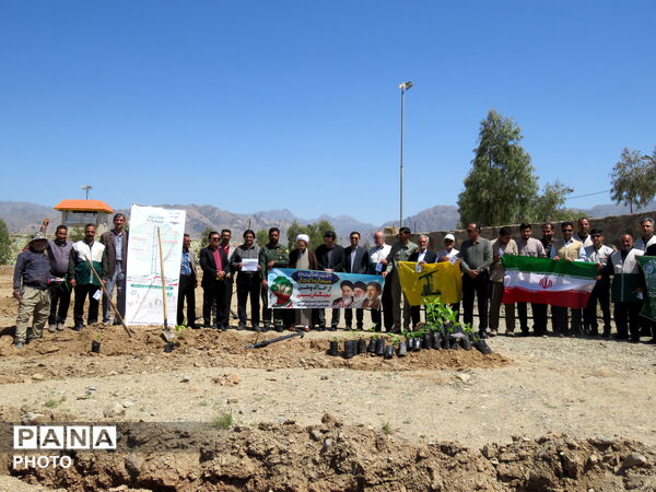 آیین "درخت سرو ایران" در شهرستان خلیل آباد 
