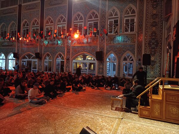 برگزاری مراسم عزاداری ابا عبدالله الحسین (ع) در تکیه ابوالفضلی 
